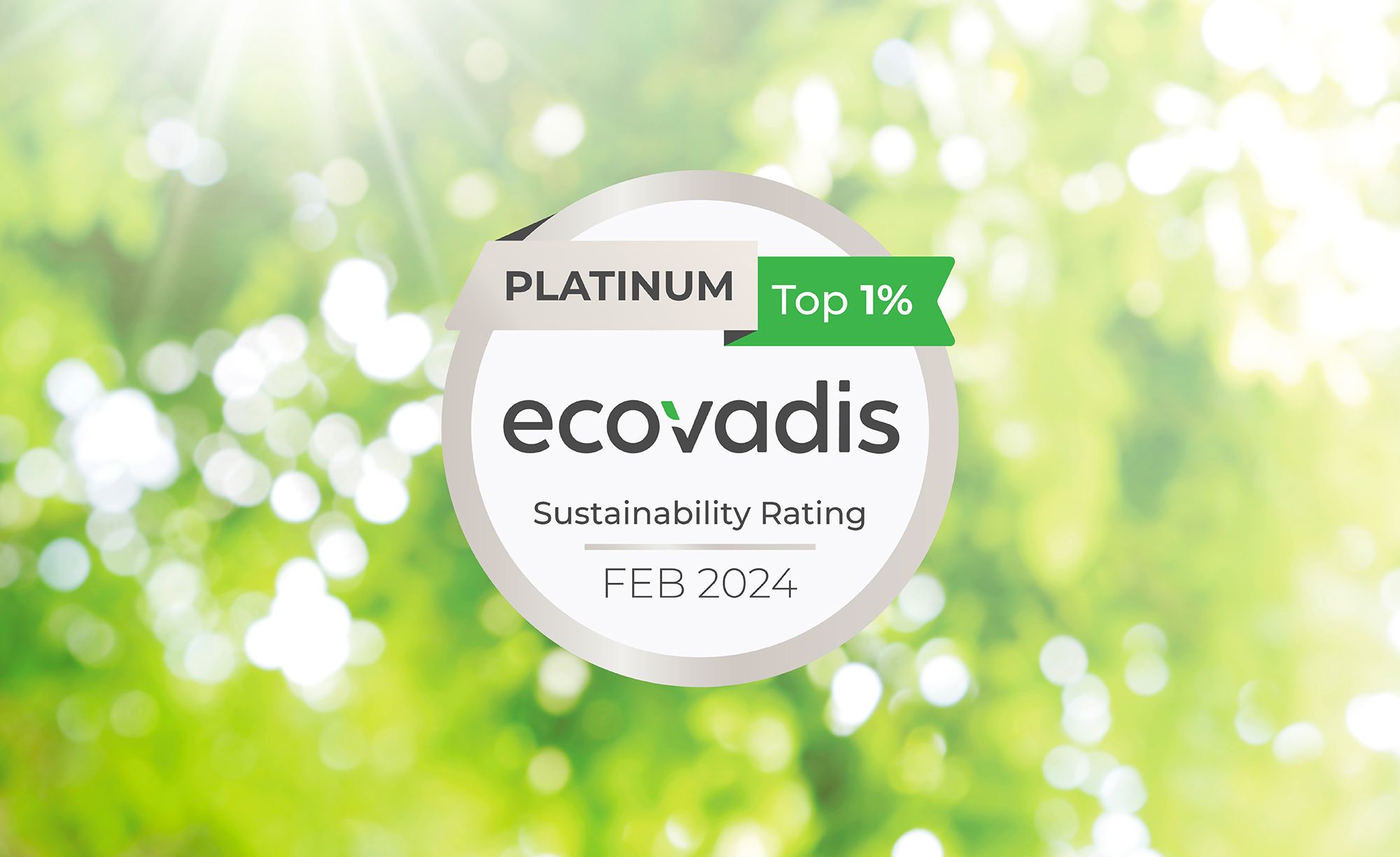 Quadpack Receives the medal of platinum of Ecovadis